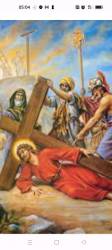 IX stazione. Gesù cade per la terza volta sotto il peso della pesante croce 